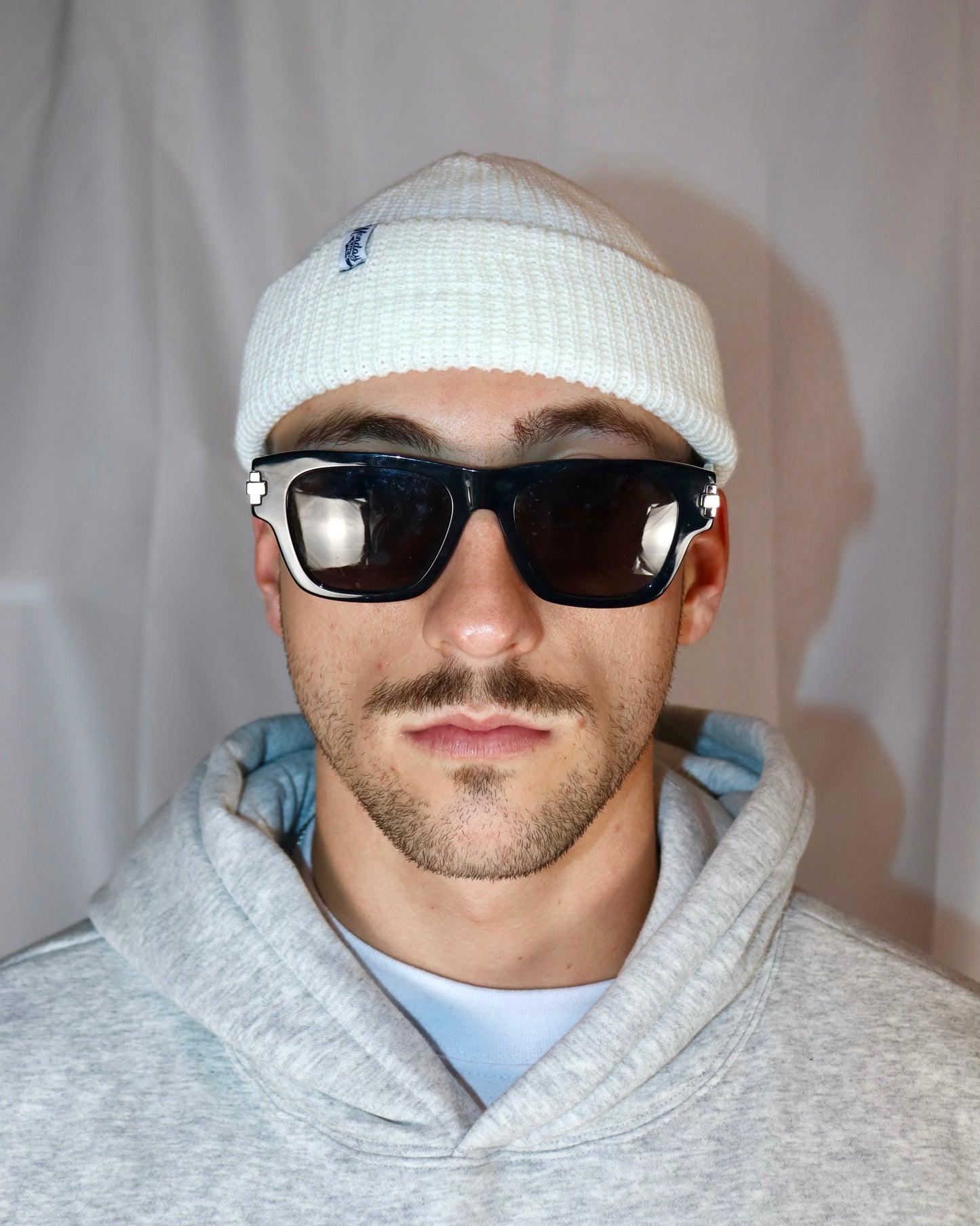White SL Beanie